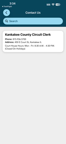 Kankakee County Circuit Clerk Screenshot 2 of 3