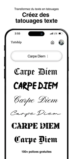 Capture d'écran de Tatship: Simulateur Tatouage sur iPhone 5