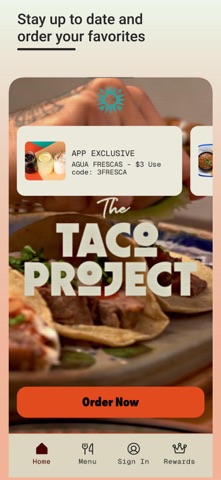 The Taco Project App Screenshot 1 of 2
