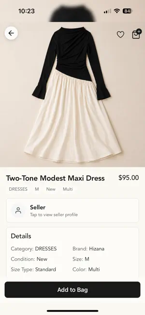 Hizana: shop modest clothing screenshot 2