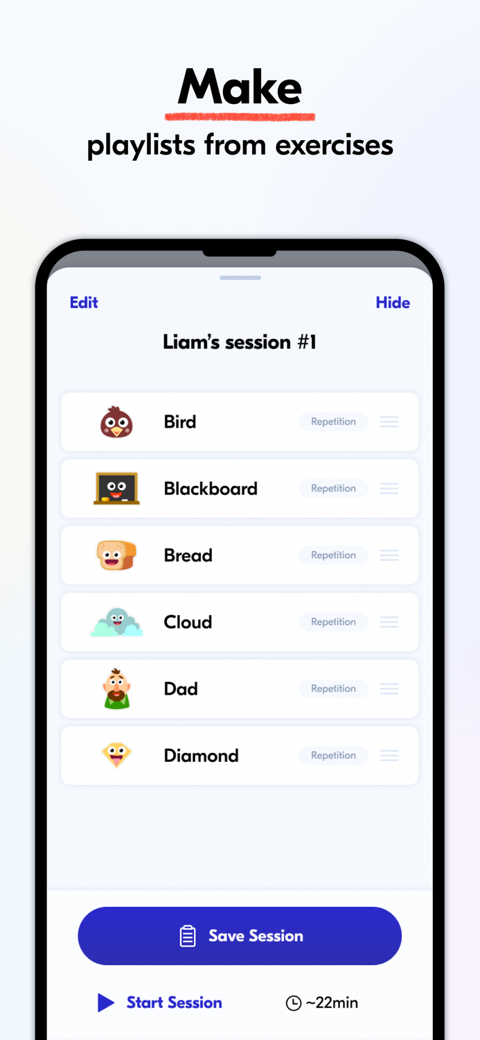Speech Blubs Pro made for SLPs