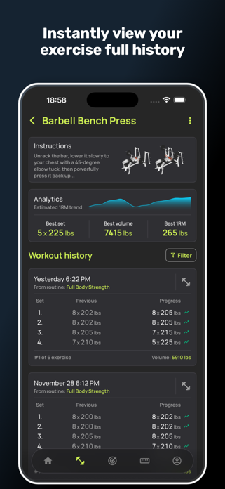TrackIt - Track your progress Screenshot 6 of 8