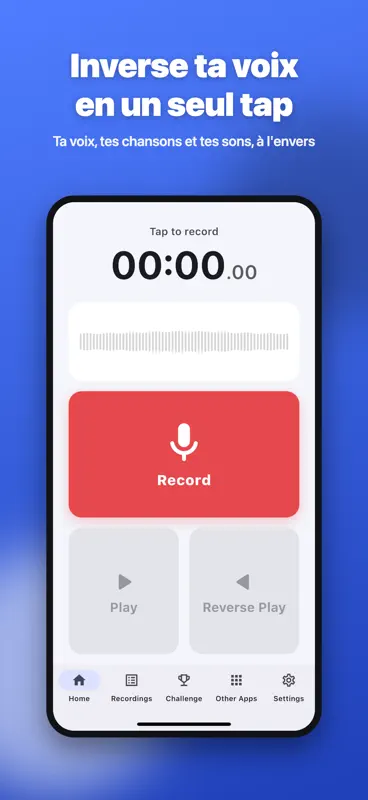 Audio Inversé : Reverse Audio screenshot 2 of 6
