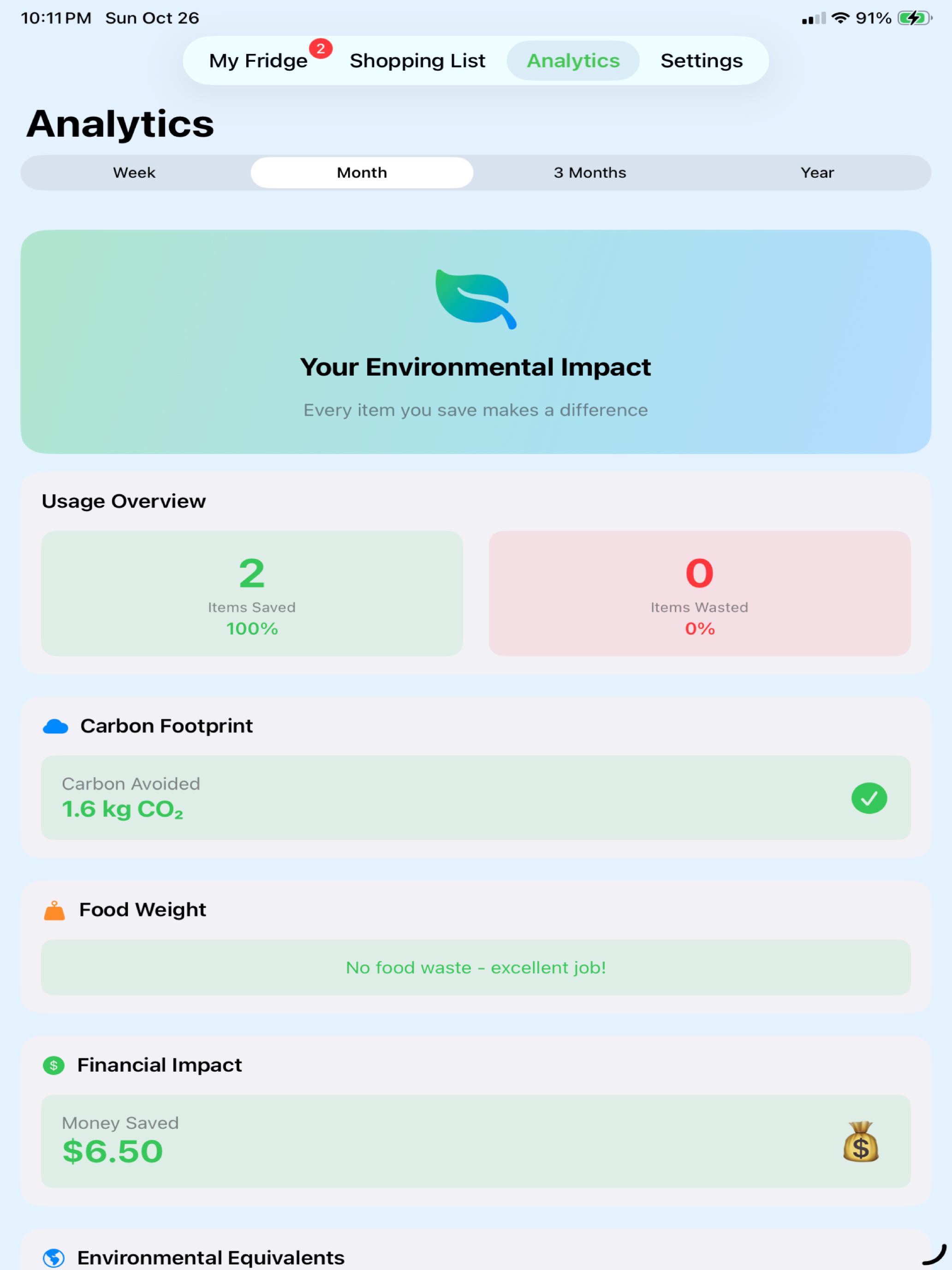 SmartFridge - Food Tracker screenshot 11