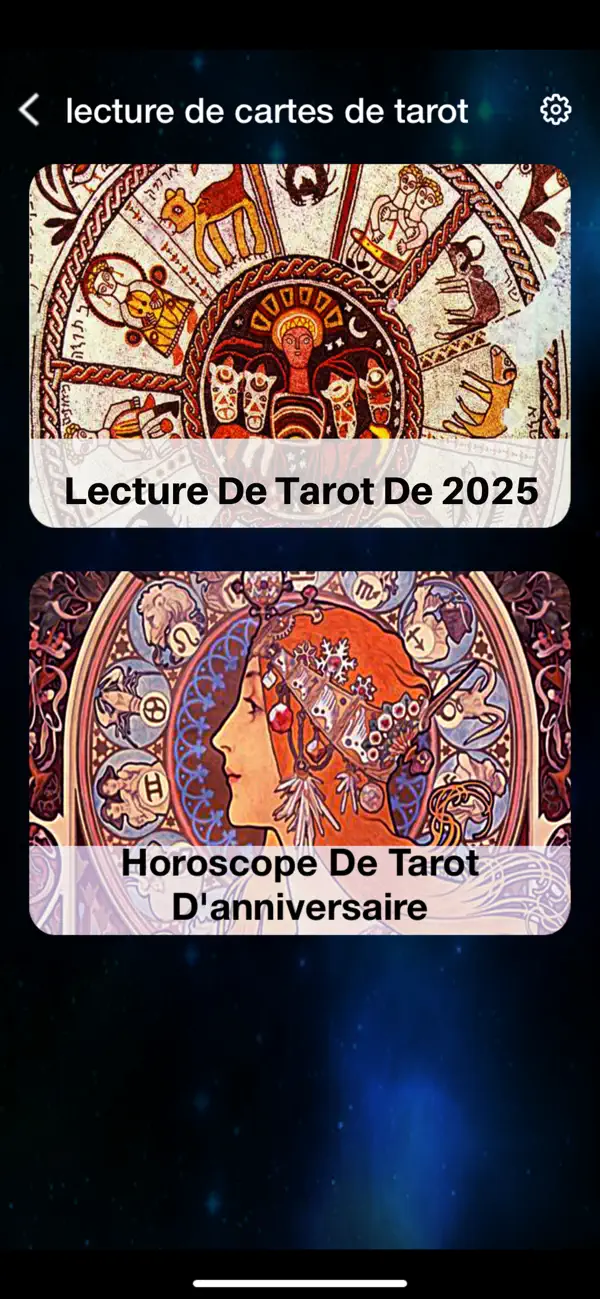 Screenshot #1 pour Trusted Tarot, Daily Horoscope