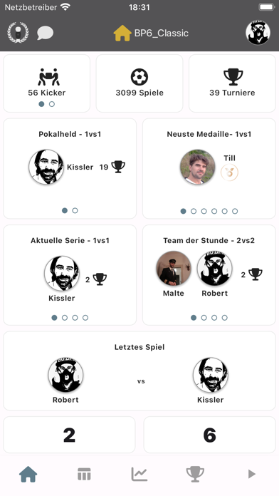 Tischkicker Screenshot