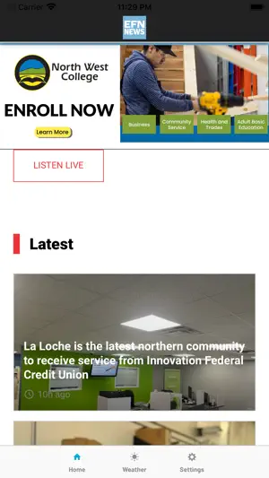 Eagle Feather News screenshot 1
