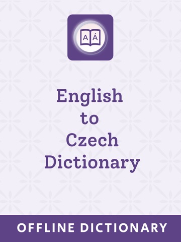 Czech | Czech Dictionary iPad screenshot