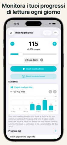 Book Tracker: Libri letti TBR iPhone screenshot 7