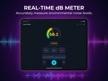 Sound Meter: Noise & dB Level iPad screenshot