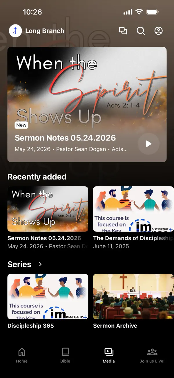 Screenshot #2 pour Long Branch Baptist Church