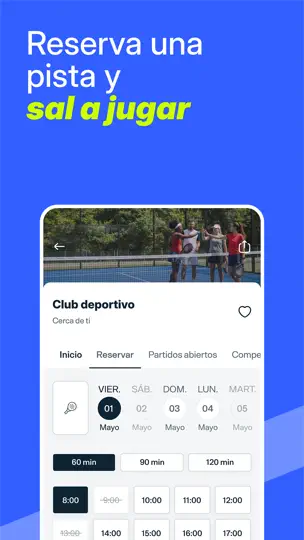 Captura de pantalla de Playtomic - Jugar A Padel en iPhone 2