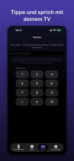 Screenshot von Remote - Smart TV auf dem iPhone 4