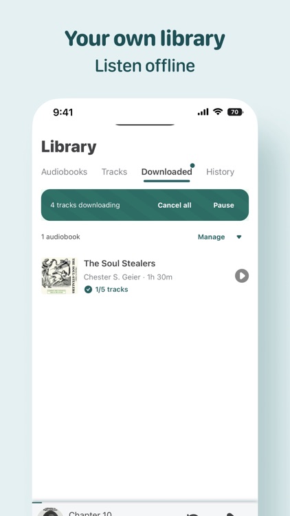 Plover: Unlimited Audiobooks screenshot-5