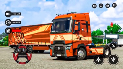 Euro Cargo Truck Driving Games Screenshot