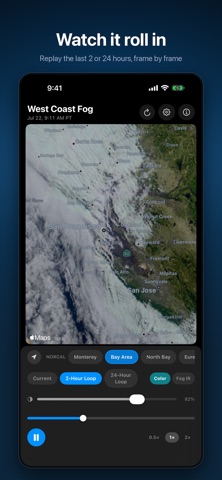 West Coast Fog iPhone screenshot