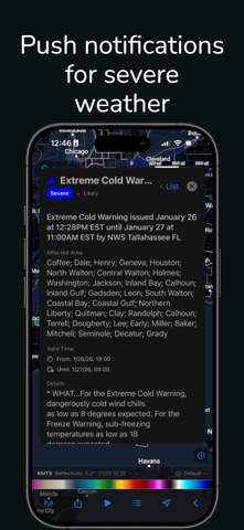 Echoes Weather: Radar & Models Screenshot 9 of 10