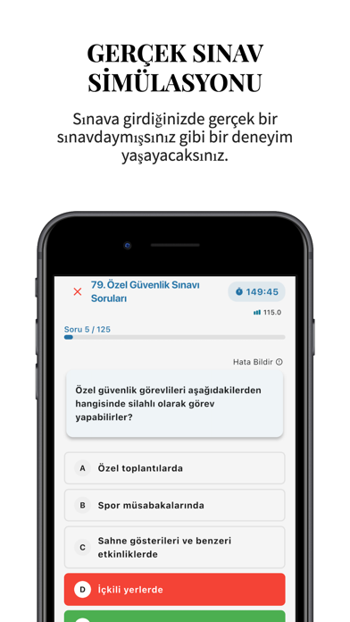 Özel Güvenlik Soruları 2025 Screenshot