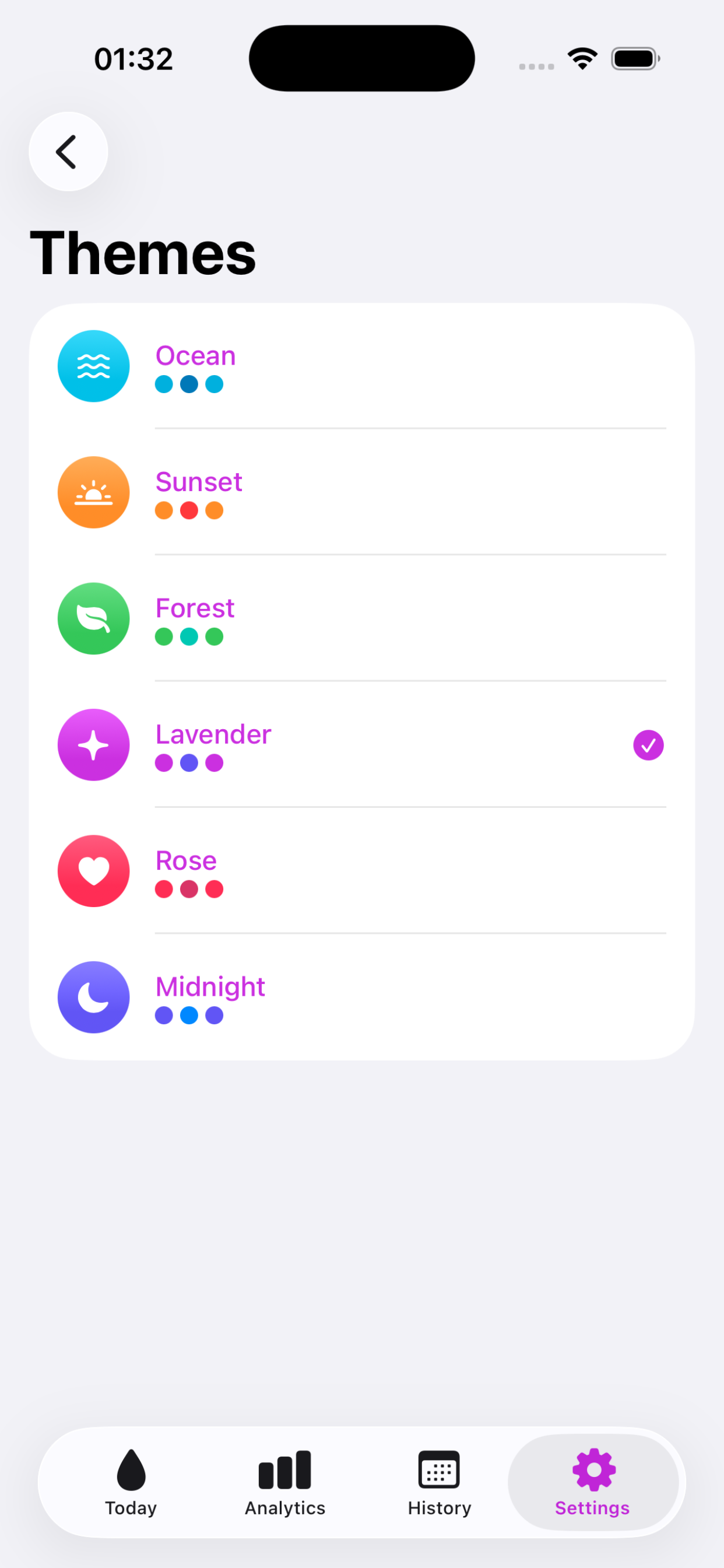 Drink Water Hydration Log App screenshot 3