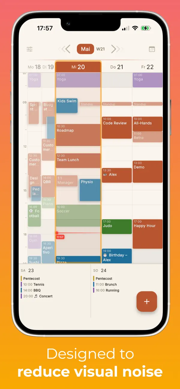 #1. Polygenda – Week & Year (iOS) di: Mario Gersbach