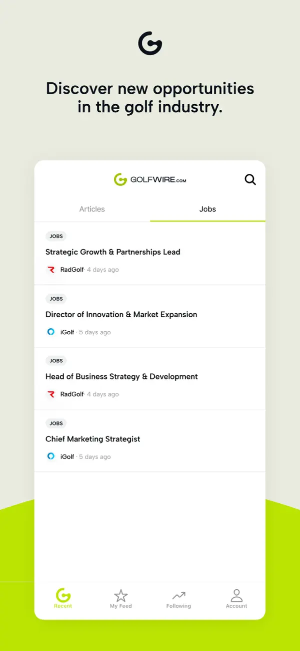 Screenshot #3 pour Golfwire - Drive Your Audience