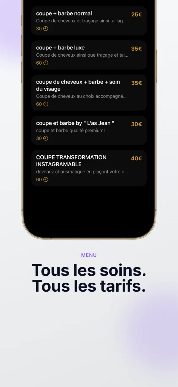 Screenshot #3 pour Ze Barbershop
