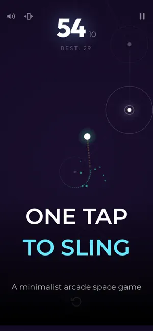 STARFLING: One-Tap Space Game screenshot 1