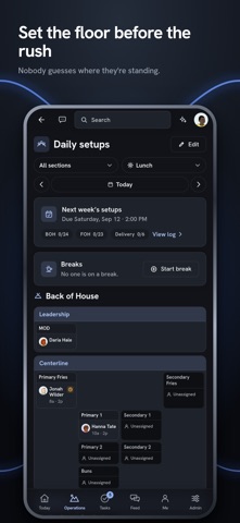 Handoff Shifts iPhone screenshot