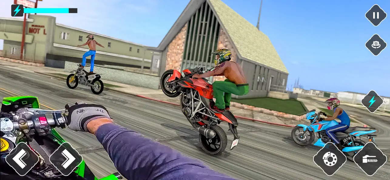 Screenshot #2 pour Stunt Race Bike: Dirt Bike 3d