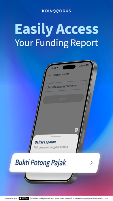 KoinWorks Super App Funding Screenshot