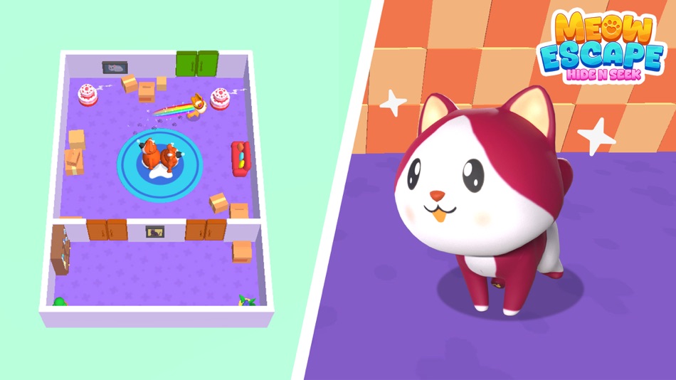 #7. Kitten Escape: Hide and seek (iOS) 由: Bich Hong