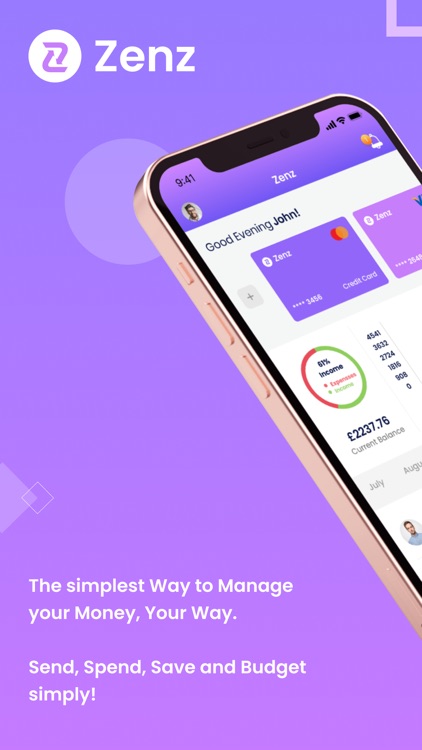 Zenz: Money transfer app