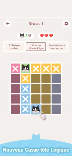 Capture d'écran de Meowdoku! sur iPhone 2