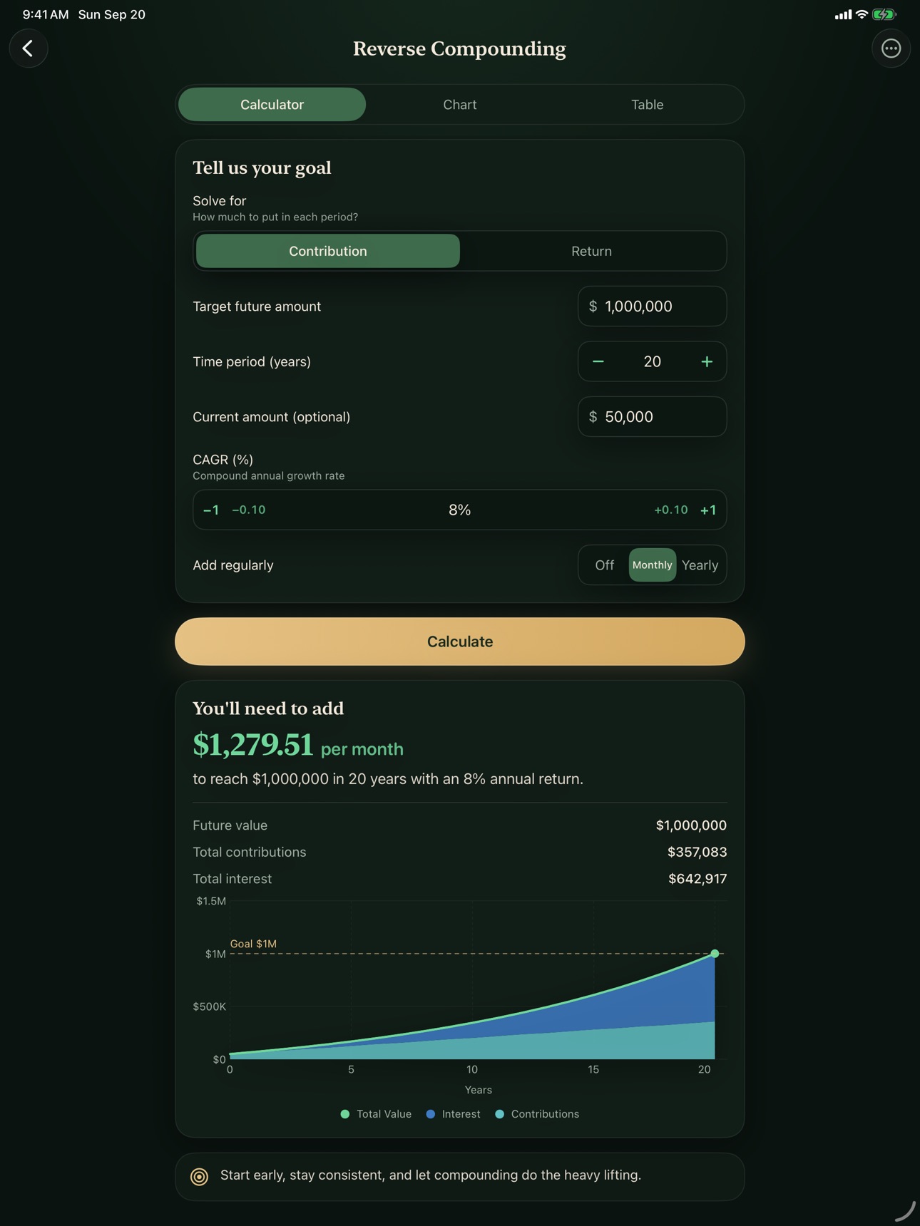 Screenshot 11 of Compoundly - Interest