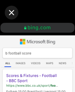 ‎Watch browser . Screenshot