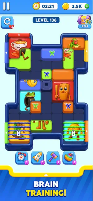 Brain Jam: Color Block Sort screenshot 3