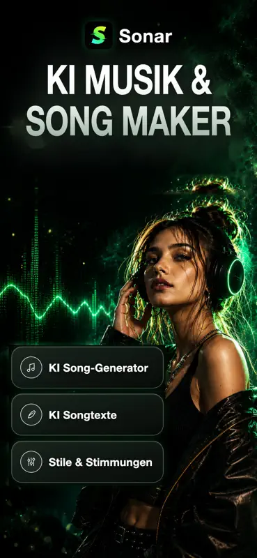 Sonar - KI Musik & Song Maker screenshot 1 of 6