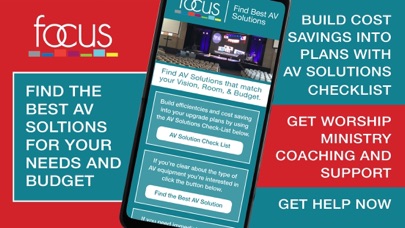 Focus AV Solutions Screenshot