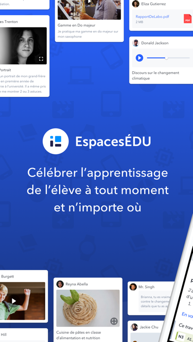 Screenshot #1 pour EspacesÉDU