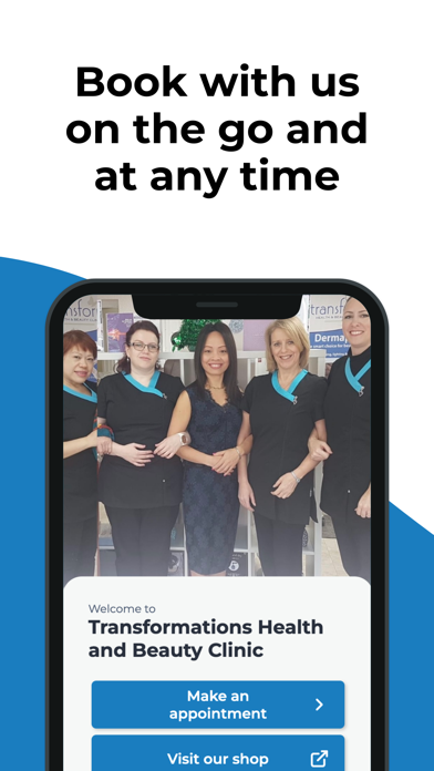 Transformations Beauty Group Screenshot