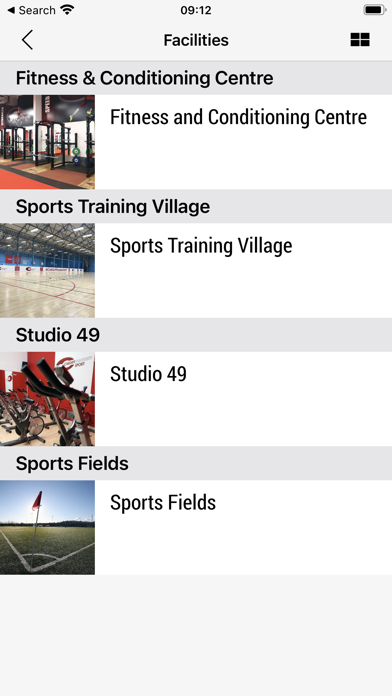 Cardiff Uni Sport Screenshot