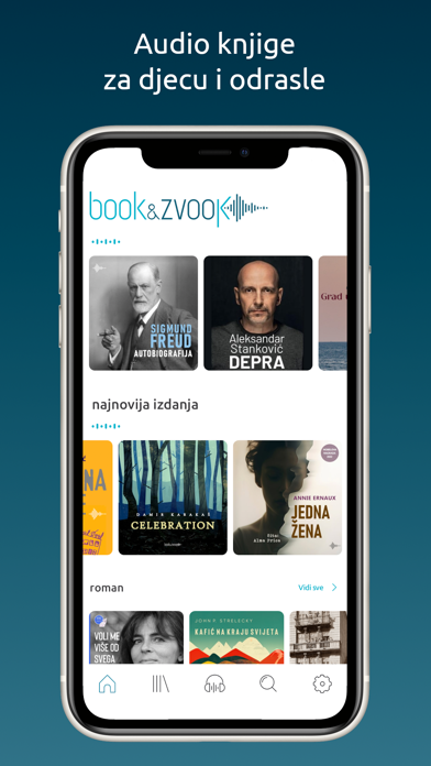 book&zvook Audiobooks Screenshot