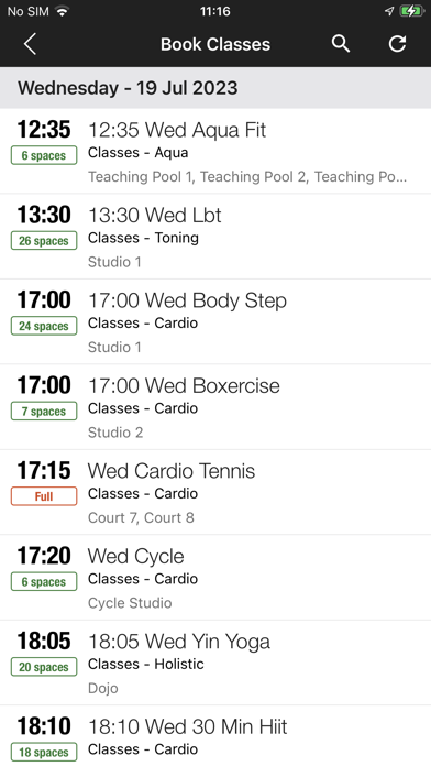 UB Sport&Fitness Screenshot