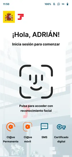 Captura de pantalla de Importass Seguridad Social en iPhone 1