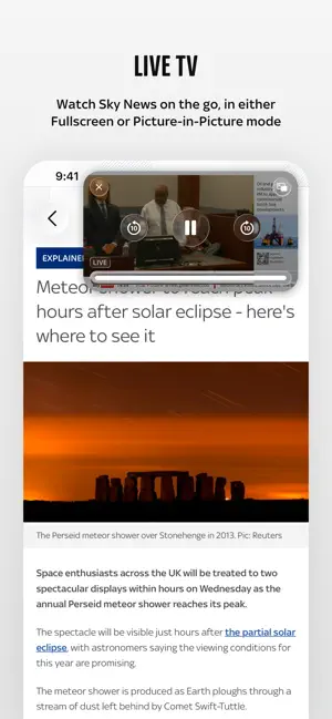 Sky News: Breaking, UK & World screenshot 3