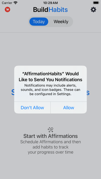 AffHabit: Postive motivation Screenshot