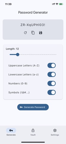 VaultKey – Offline Manager screenshot