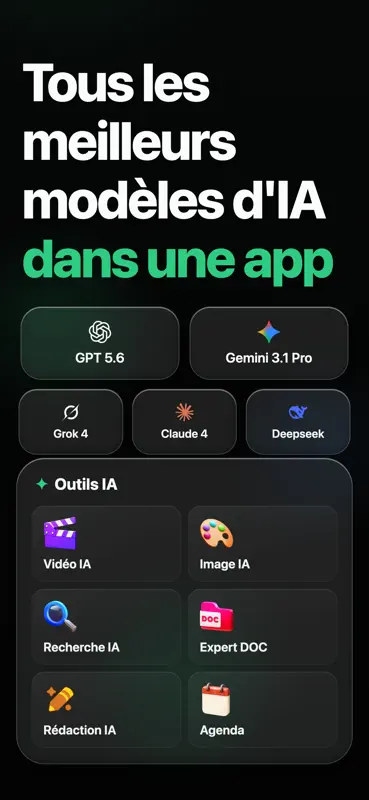 Chat AI 5: AI Agent & Video screenshot 1 of 9