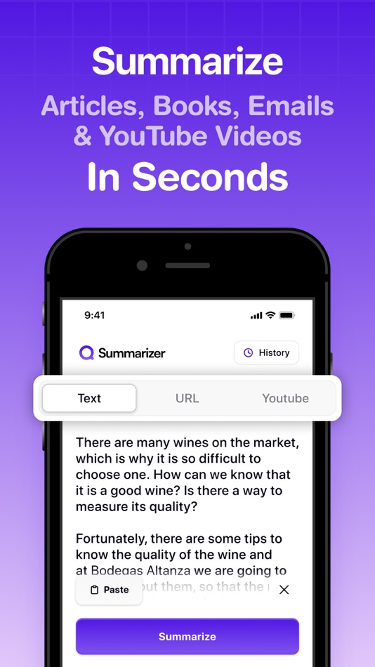 #1. AI Summarizer: Summarize Text (iOS) Podle: Toto Ventures Inc.