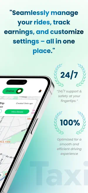 TaxiAppz Driver Pro screenshot 2
